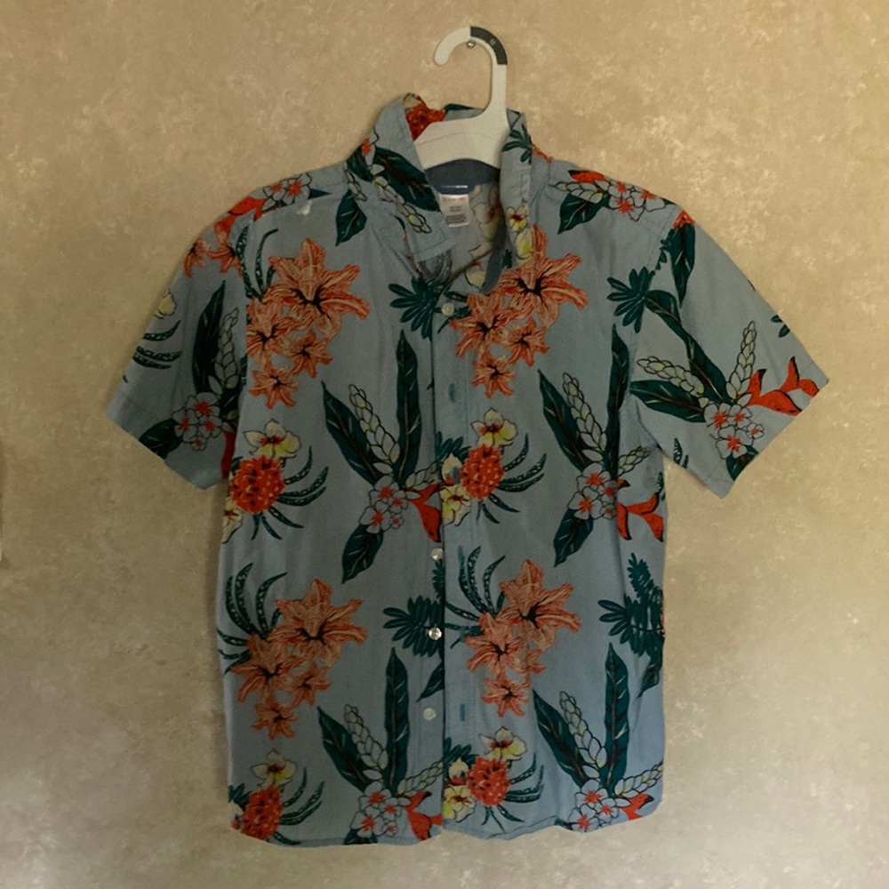 Boys Hawaiian Shirt (Gymboree) Sz. 10-12